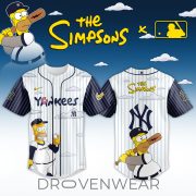 MLB All Teams x Homer Simpson Wonderbat Retro Baseball Jersey 2026 Limited Release - Image 5