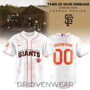 MLB Teams x Fuerza Regida Dream Stadium Tour 2026 Baseball Jersey V2 - Image 5