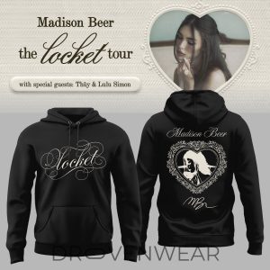 Madison Beer The Locket Tour 2026 Exclusive Hoodie V3 by Drovenwear.com