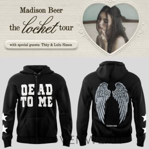Madison Beer The Locket Tour 2026 Premium Limited Hoodie by Drovenwear.com