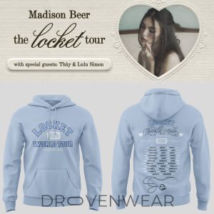 Madison Beer The Locket Tour 2026 Special Edition Hoodie V2 by Drovenwear.com