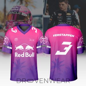 Max Verstappen Miami GP 2026 Limited Football Jersey Edition by Drovenwear.com