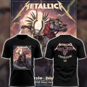 Metallic M72 Chorzw 2026 Limited Edition Concert Shirt by Drovenwear.com