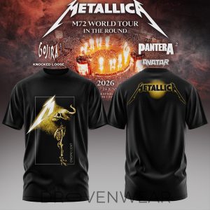 Metallica M72 World Tour 2026 Band Graphic Shirt 3 by Drovenwear.com