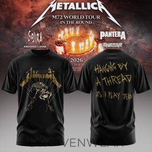 Metallica M72 World Tour 2026 Band Graphic Shirt 5 by Drovenwear.com