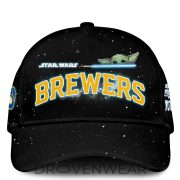 Milwaukee Brewers MLB x Darth Vader Star Wars Grogu Jersey Limited Edition - Image 2