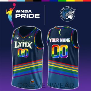 Minnesota Lynx 2026 WNBA x Pride Day Limited Edition Jersey by Drovenwear.com