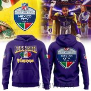 Minnesota Vikings 2026 Mexico City NFL Event Hoodie - Image 2