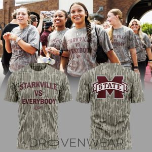 Mississippi State Starkville Everybody Graphic TShirt by Drovenwear.com