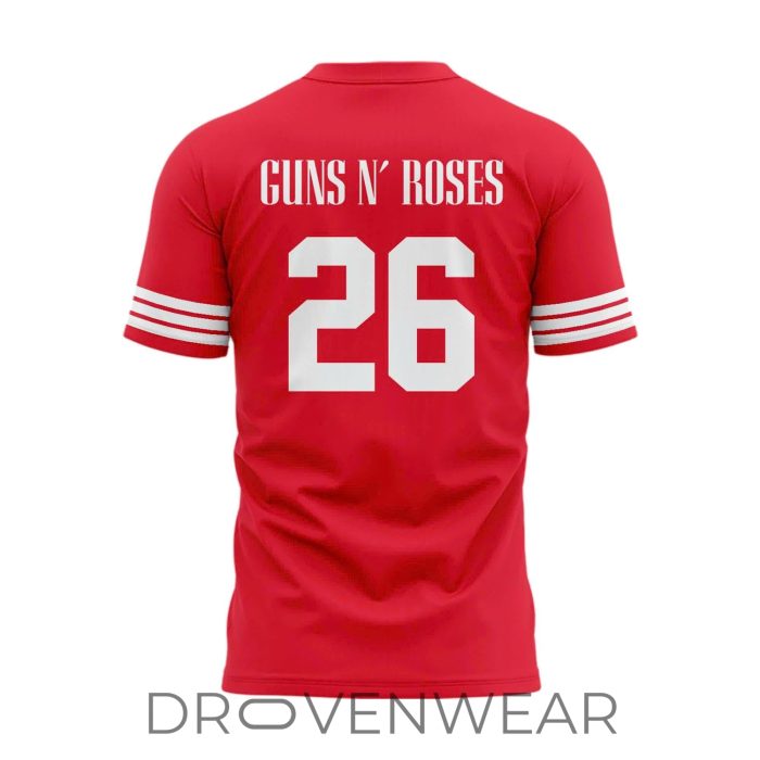 NC State Football Guns N’ Roses 2026 Tour Shirt - Image 3