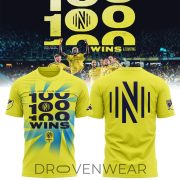 Nashville SC 100 Wins Celebration Graphic T-Shirt Version 1