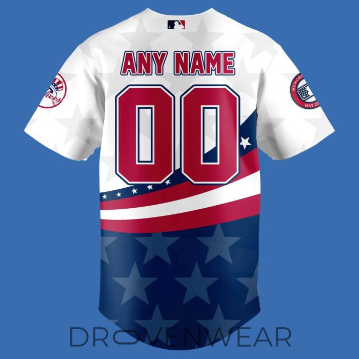 New York Yankees Memorial Day 2026 Limited Baseball Jersey - Image 3