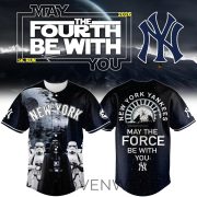 New York Yankees Star Wars Night 2026 Galactic Theme Baseball Jersey
