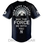 New York Yankees Star Wars Night 2026 Galactic Theme Baseball Jersey - Image 3