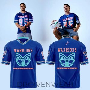 New Zealand Warriors Magic Round Limited Edition Rugby Jersey by Drovenwear.com