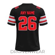 Ohio State Buckeyes All Black Football Uniform Jersey - Image 3