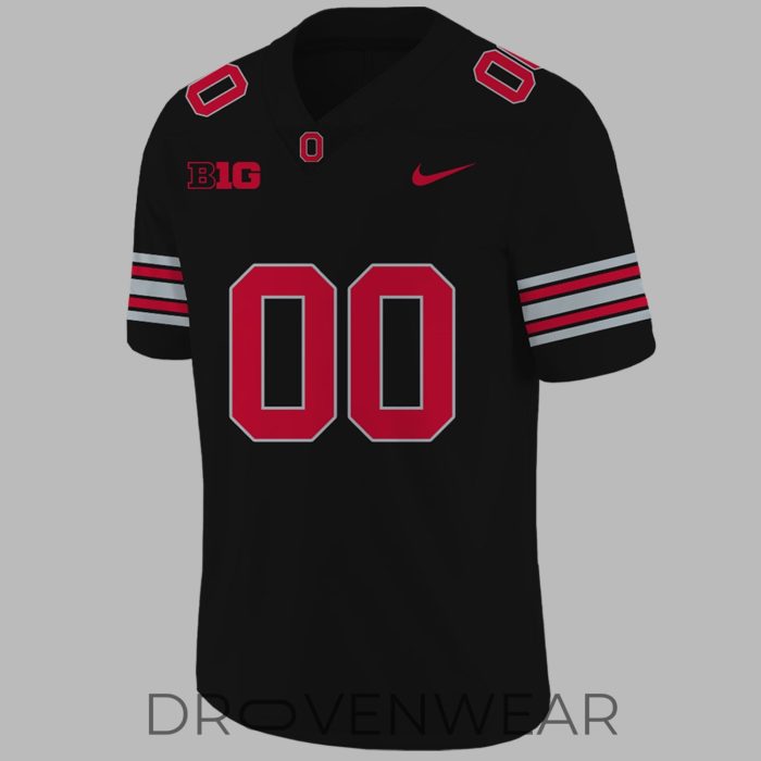 Ohio State Football Back in Black 2026 Limited Edition Jersey - Image 2