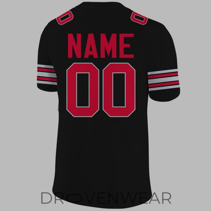 Ohio State Football Back in Black 2026 Limited Edition Jersey - Image 3