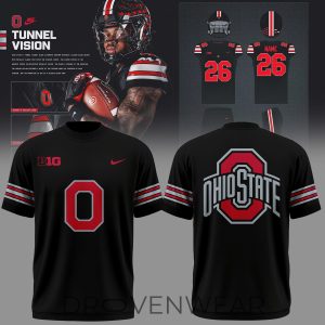 Ohio State Football Back in Black 2026 Premium TShirt by Drovenwear.com
