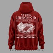 Oklahoma Sooners x Luke Combs Saturday Night Tour 2026 Red Hoodie - Image 3