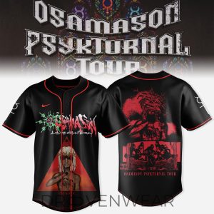 OsamaSon Psykturnal Tour 2026 Custom Baseball Jersey 2 by Drovenwear.com