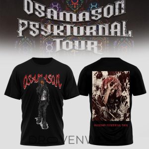 OsamaSon Psykturnal Tour 2026 Graphic Shirt 2 by Drovenwear.com