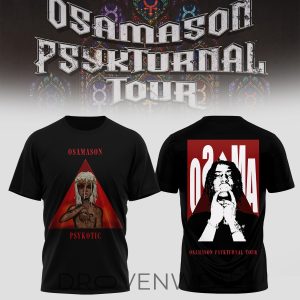 OsamaSon Psykturnal Tour 2026 Graphic Shirt 3 by Drovenwear.com
