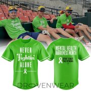 PHI Mental Health Awareness Awareness Collection Limited Edition Baseball Jersey