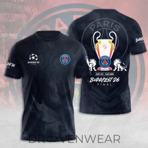 PSG Victory Tour Champions League Final 2026 Shirt by Drovenwear.com
