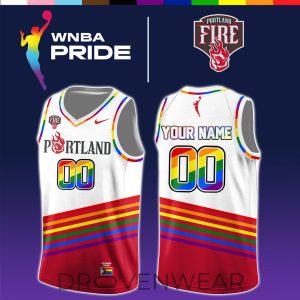 Portland 2026 WNBA x Pride Day Limited Edition Jersey by Drovenwear.com