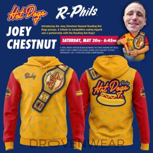 Reading Fightin Phils Joey Chestnut Event 2026 Hoodie by Drovenwear.com