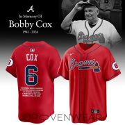 Remembering Bobby Cox Collector Edition Baseball Jersey - Image 2
