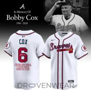 Remembering Bobby Cox Collector Edition Baseball Jersey - Image 3