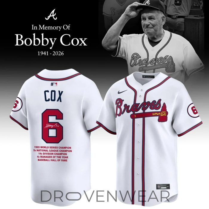 Remembering Bobby Cox Collector Edition Baseball Jersey - Image 3