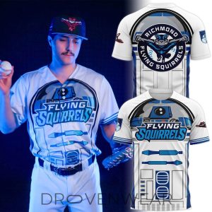 Richmond Flying Squirrels Star Wars Night 2026 Casual Tee by Drovenwear.com