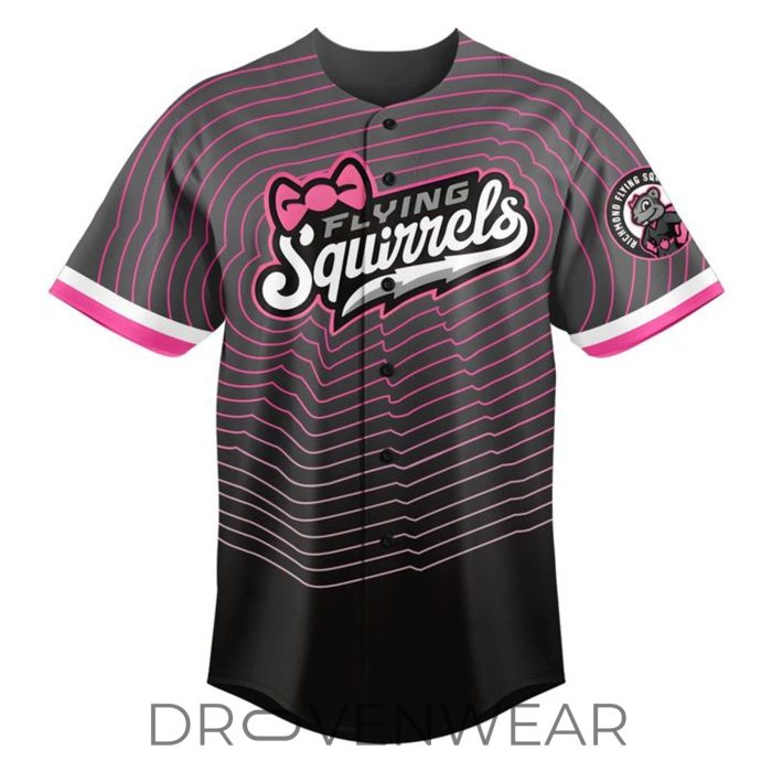 Richmond Flying Squirrels x Mother's Day Custom Baseball Jersey - Image 2