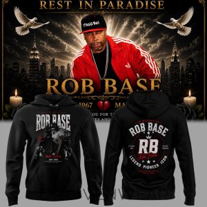 Rob Base Memorial Hip Hop Icon Hoodie by Drovenwear.com