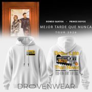 Romeo Santos & Prince Royce Mejor Tarde Que Nunca Tour 2026 Special Hoodie - Image 2