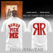 Romeo Santos & Prince Royce Mejor Tarde Que Nunca Tour 2026 Special Tee V2