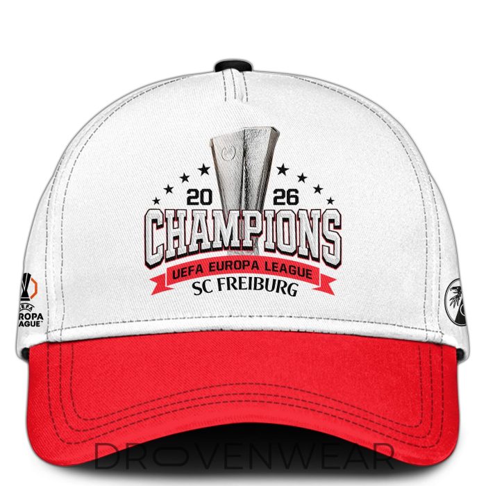 SC Freiburg Europa League Champions 2026 Fan T-Shirt - Image 2