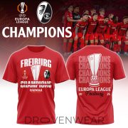 SC Freiburg Europa League Winners 2026 Graphic T-Shirt Version 2
