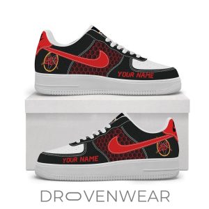 SLAYER Reign in Blood 40th Anniversary Collector AF1 Shoes V3 by Drovenwear.com