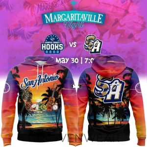 San Antonio Missions Margaritaville Night 2026 Premium Hoodie by Drovenwear.com