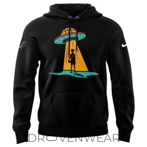 San Antonio Spurs Fiesta Alien Landing 2026 Hoodie by Drovenwear.com
