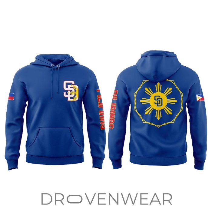 San Diego Padres Filipino Heritage Night 2026 Hoodie - Image 2