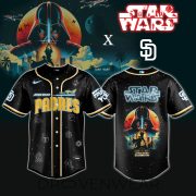 San Diego Padres MLB x Darth Vader Star Wars Grogu Jersey Limited Edition
