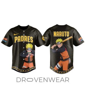San Diego Padres Naruto Night 2026 Limited Baseball Jersey by Drovenwear.com