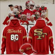 San Francisco 49ers 2026 80th Anniversary Commemorative Hoodie Edition 1