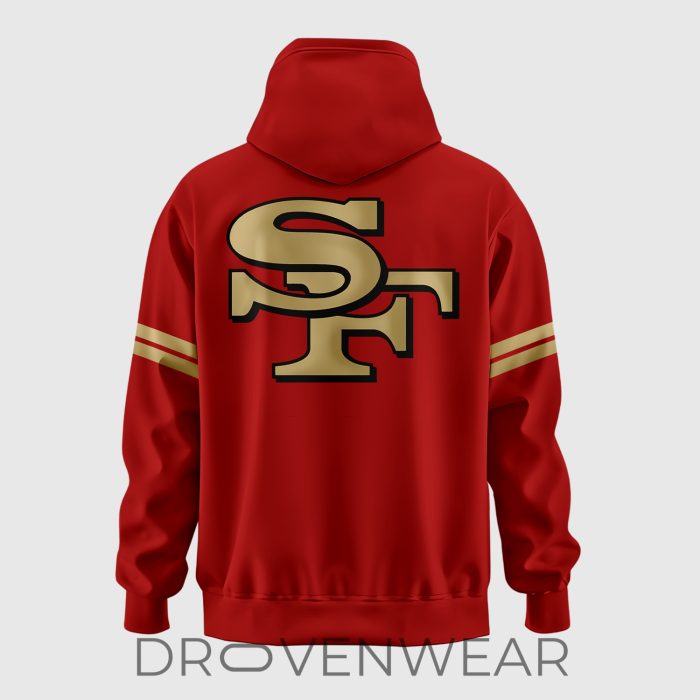 San Francisco 49ers 2026 80th Anniversary Commemorative Hoodie Edition 1 - Image 3