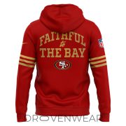San Francisco 49ers 80 Years Celebration 2026 Premium Hoodie - Image 3